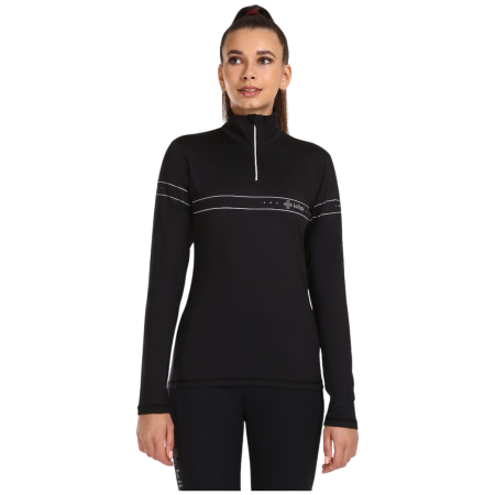Sudadera funcional de mujer Kilpi Leema-W negro BLK