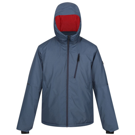 Chaqueta de hombre Regatta Harridge azul Navy(Danger Red)