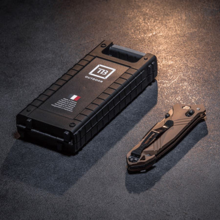 Navaja TB OUTDOOR Cac S200 French Army Knife Textured Pa6 Smooth