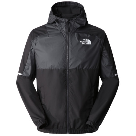Chaqueta de hombre The North Face Ma Wind Full Zip negro/gris TNF BLACK/ASPHALT GREY