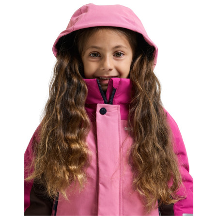 Chaqueta de invierno para niños Didriksons Neptun Kids Jkt 5 Heather Pink