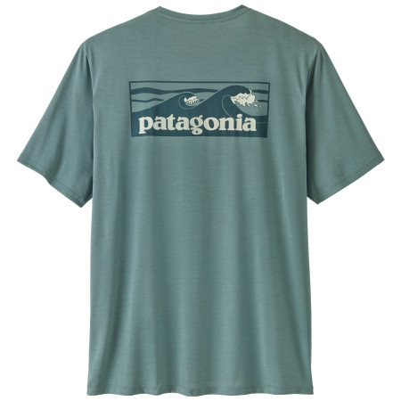 Camiseta de hombre Patagonia Men's Capilene Cool Daily Shirt - Boardshort Logo
