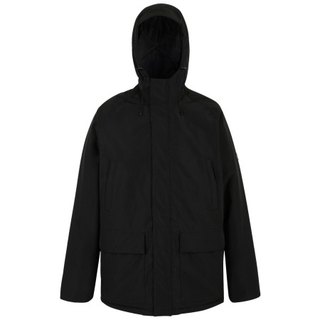 Chaqueta de hombre Regatta Savon negro Black(DkGry)