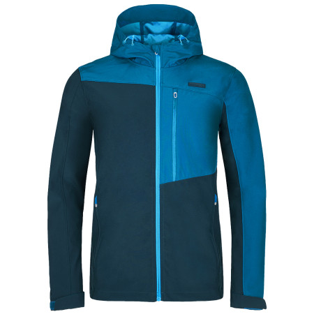 Chaqueta softshell de hombre Loap Larson azul Refd