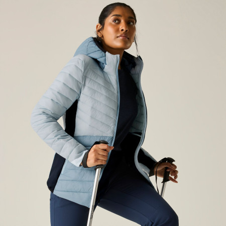 Chaqueta de mujer Regatta Womens Hooded Leedre Hybrid