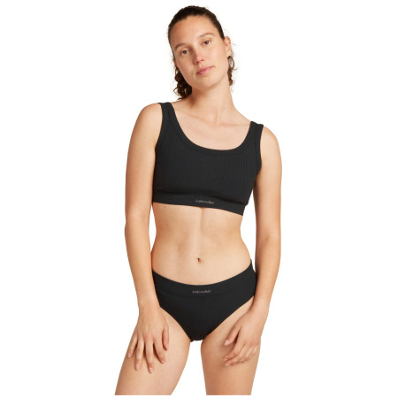 Bragas funcionales para mujer Icebreaker W Mer Rib Lotus Hipster