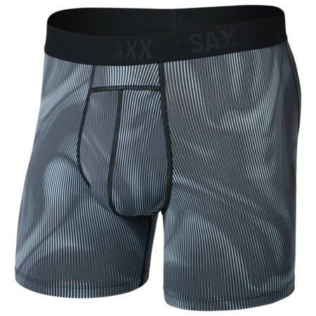 Calzoncillos bóxer Saxx Smooth Flex Light Compression Boxer Brf gris smoke camo-deep navy