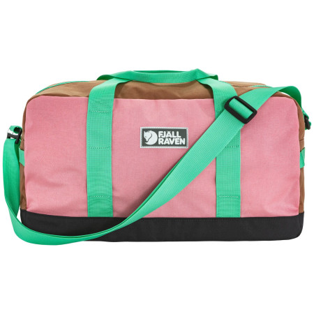 Bolsa de deporte Fjällräven Vardag Duffel 33 rosa/verde Poppy Pink-Khaki Dust