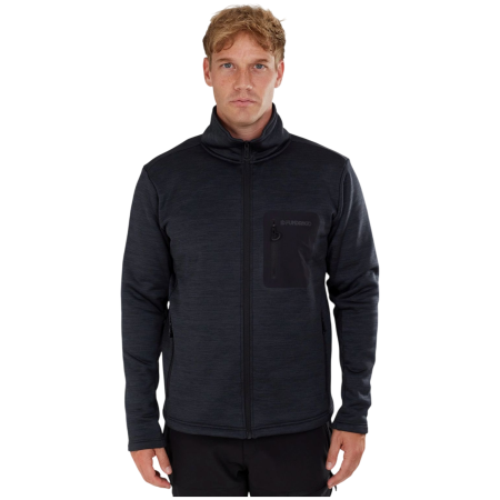 Sudadera funcional de hombre Fundango Revolution Fleece Jacket gris oscuro antracit
