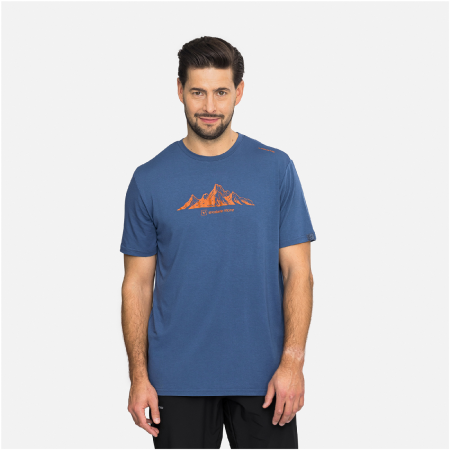 Camiseta funcional de hombre Viking Lenta azul oscuro navy
