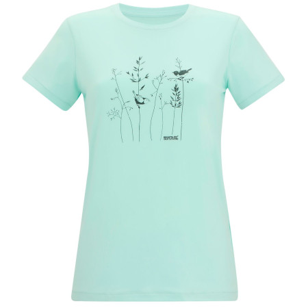 Camiseta de mujer Regatta Womens Fingal Stretch verde claro Water Ballet