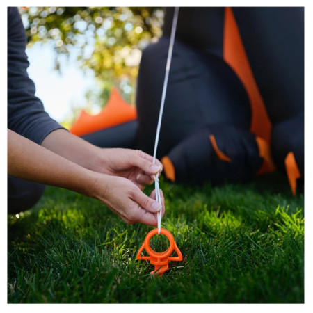 Estaquilla de tienda Nite Ize Orange Screw Large