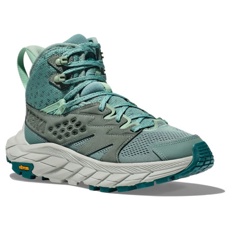 Calzado de mujer Hoka W Anacapa Breeze Mid azul Trellis / Mist Green