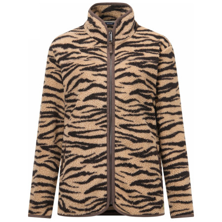 Sudadera de mujer Regatta Womens Frankie Borg Full Zip marrón BarcrnZebra