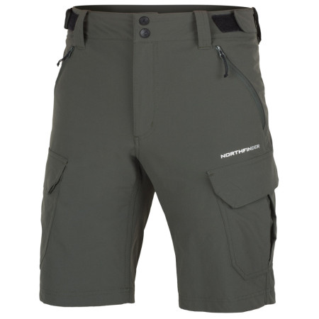 Pantalones cortos de hombre Northfinder Anthon verde/gris oscuro 300darkgreen