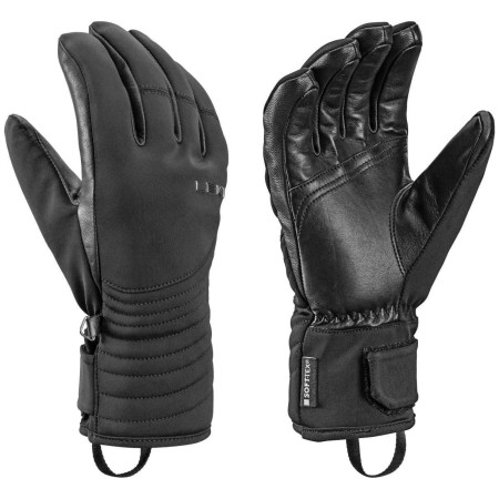 Guantes de esquí para mujer Leki Vallarta Base Zero Women negro black