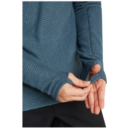 Sudadera de hombre Icebreaker Men Mer 400 RealFleece Grid Pulover Hood