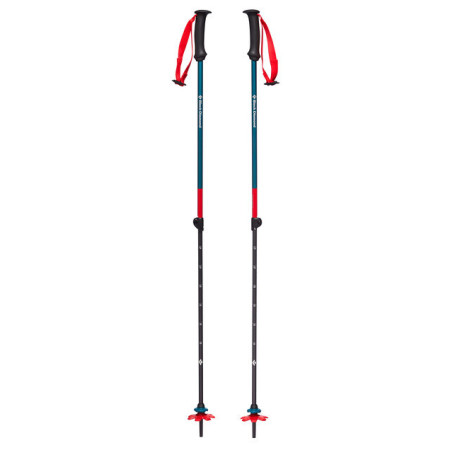 Bastones de senderismo para niños Black Diamond First Strike Trek Poles azul FjordBlue