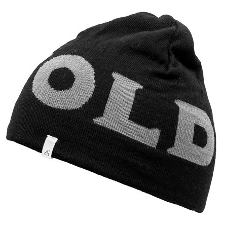 Gorro Devold Devold Logo Beanie negro/blanco Caviar