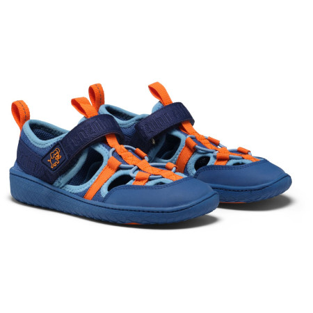 Sandalias para niños Affenzahn Sandal Vegan Roughy azul Elephant