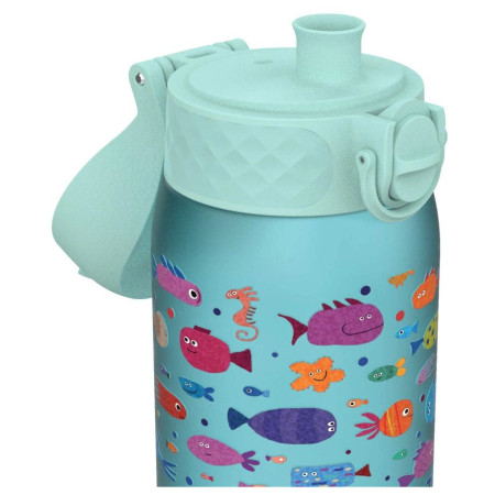 Botella para niños Ion8 Leak Proof Fisch 350 ml