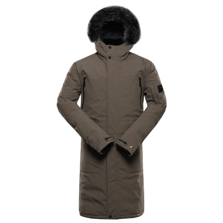 Abrigo de invierno para hombre Alpine Pro Wuss 2 beige Natural