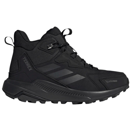 Calzado de senderismo para mujer Adidas Terrex Anylander Leather Mid Climaproof negro Cblack/Carbon/Grefou