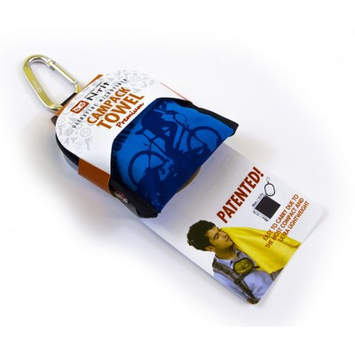 Toalla N-Rit Campack Towel M (40x40) azul claro