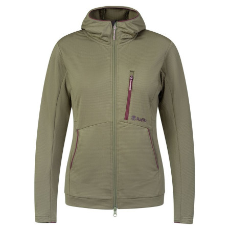 Sudadera de mujer Rafiki Vega W verde oscuro burnt olive