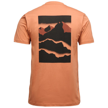 Camiseta de hombre Black Diamond M Mountainscape SS Tee