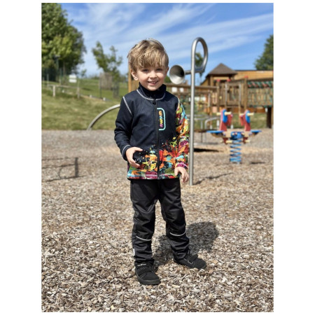 Pantalones softshell para niños WAMU Černá