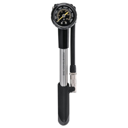 Hinchador Topeak Pocket Shock DXG negro/plata