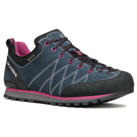 Calzado de senderismo para mujer Scarpa Crux Gtx Wmn azul/rosa Ombre Blue-Cherry