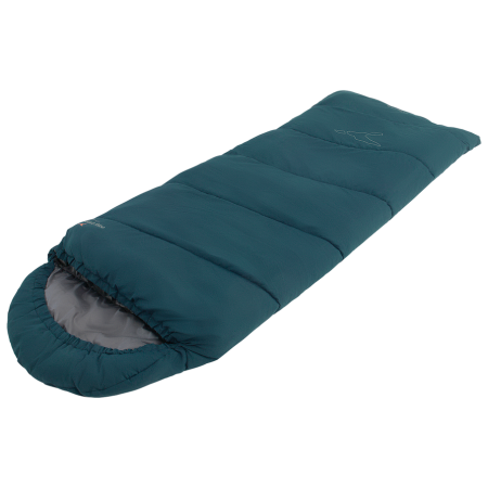 Saco de dormir para niños Easy Camp Raven Square Jr. verde/gris