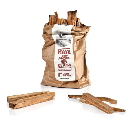 Leña para encender Light My Fire MayaSticks 900g marrón brown