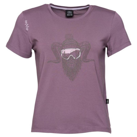 Camiseta de mujer Chillaz Iseo Rock Hero Winter violeta dark violet