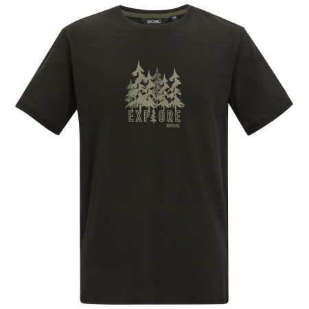 Camiseta de hombre Regatta Cline IX negro BlkExplFrst