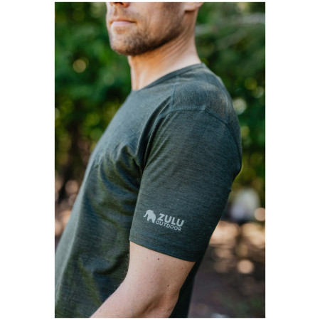 Camiseta de hombre Zulu Merino Quest 160 Short Comfy
