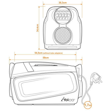 Aire acondicionado Yolco TC390