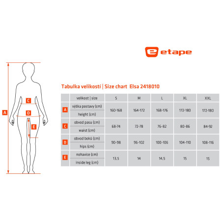 Pantalones cortos de ciclismo para mujer Etape Elsa