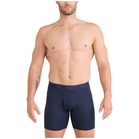 Calzoncillos bóxer para hombre Saxx Quest Quick-Dry Mesh Boxer Brief Fly 3Pk