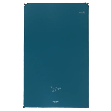 Colchoneta autohinchable Easy Camp Skylark Mat Double 5.0 cm azul