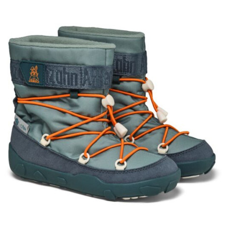 Botas de invierno para niños Affenzahn Winter Boot Vegan Snowy Bunny verde Bunny