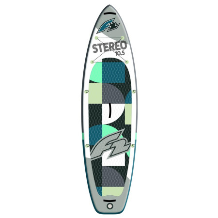 Tabla de surf de pala F2 Stereo 10' 6'' x 33'' x 6'' gris