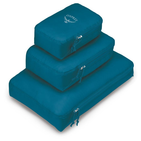 Juego de fundas Osprey Packing Cube Set azul waterfront blue