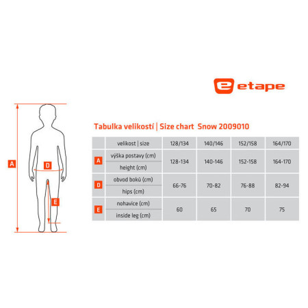 Pantalones softshell para niños Etape Snow WS