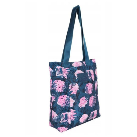 Bolsa de hombro Puma Core Pop Shopper 2022 azul oscuro Parisian Night-AOP