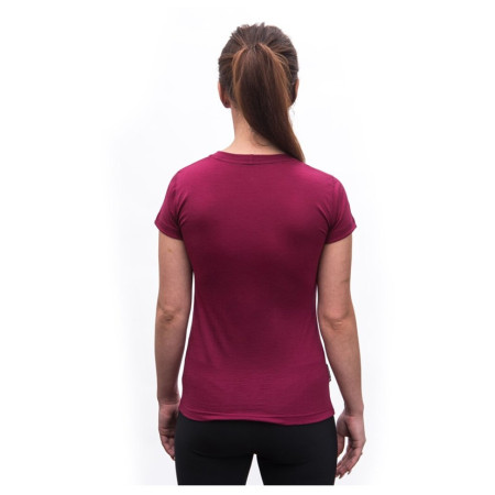 Camiseta funcional de mujer Sensor Merino Active Songbirds