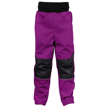 Pantalones softshell para niños WAMU Fuchsiová violeta