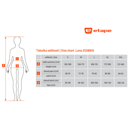 Bragas funcionales para mujer Etape Luna